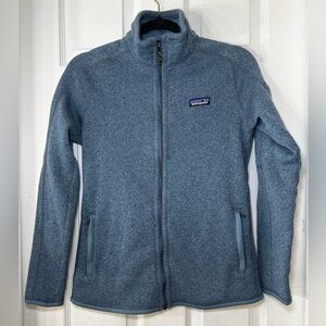 Patagonia Women's Medium Blue Better Sweater Fleece Full Zip Jacket